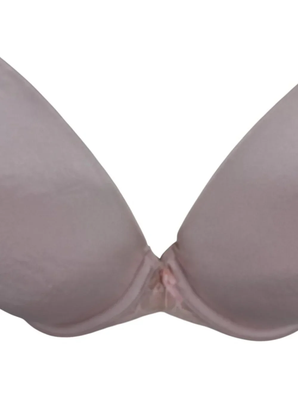 Victorias Secret Angels Full Coverage Underwire Bra Size 34DD Pale Pink Lace